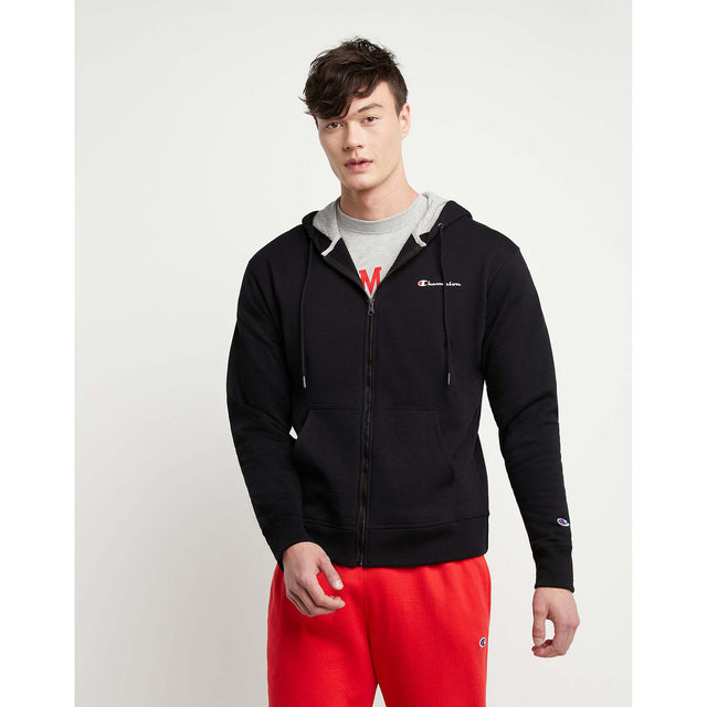 Champion Champion Powerblend Graphic Hoodie sweatshirt à capuche et à zip homme