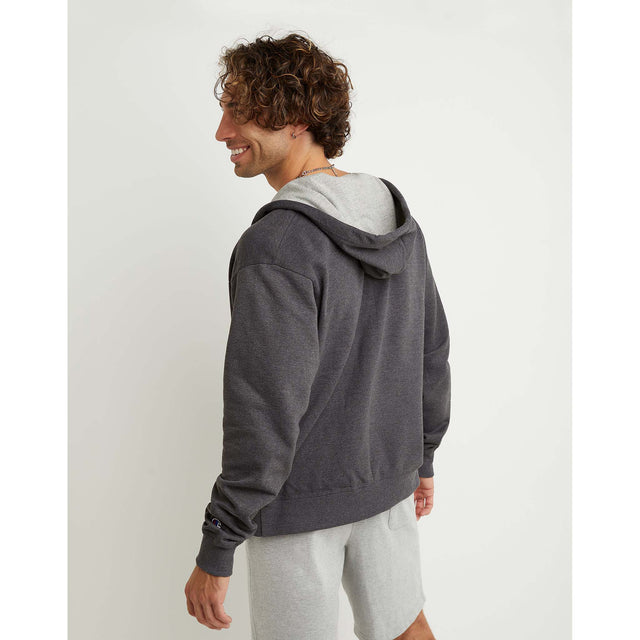 Champion Champion Powerblend Graphic Hoodie sweatshirt à capuche et à zip homme