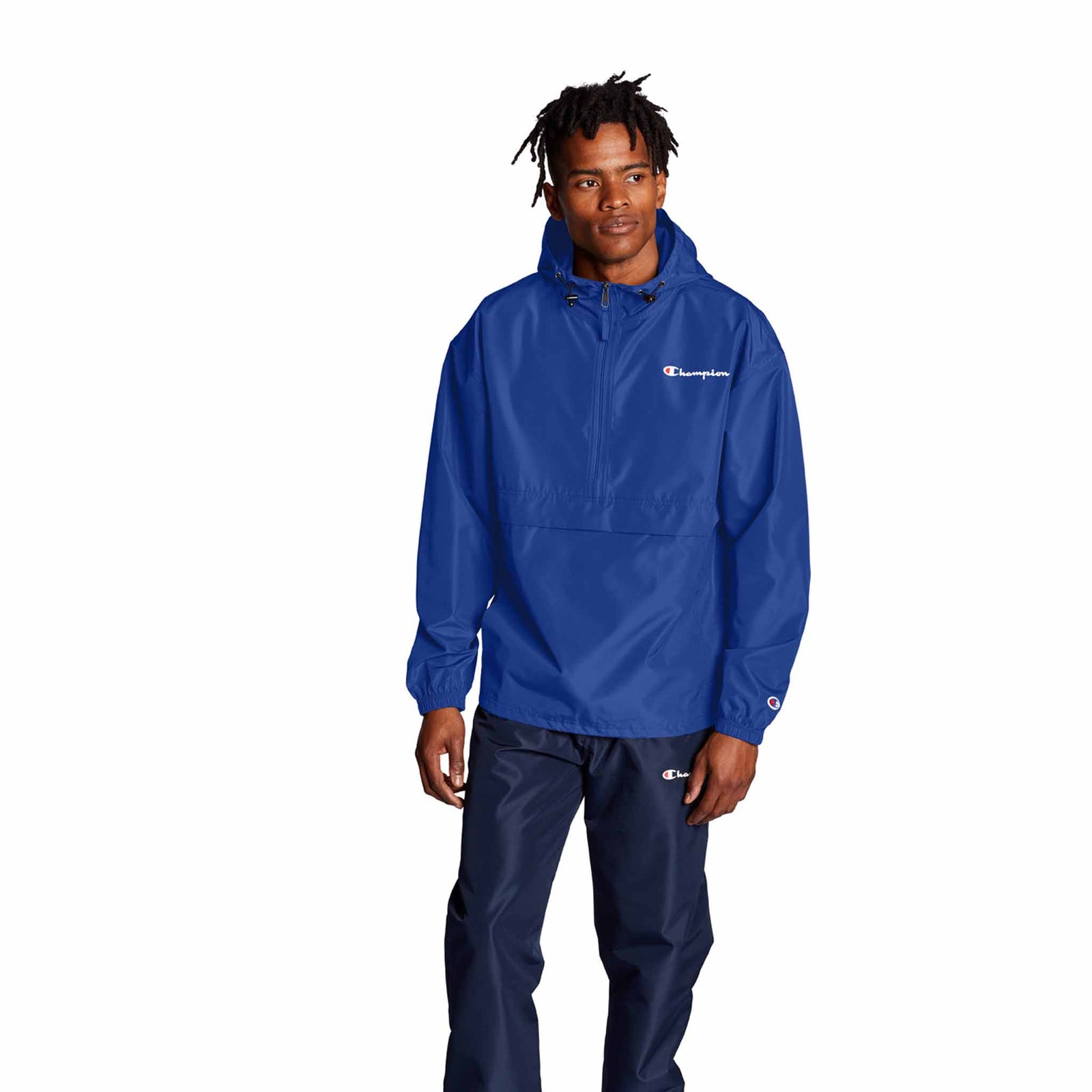 Champion Champion Stadium Packable Jacket manteau de pluie unisexe à enfiler