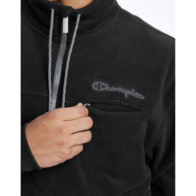 Champion Champion Urban Polar Fleece 1/4 zip script logo pour homme