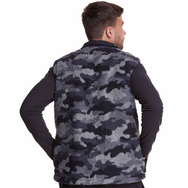 Champion Champion veste AOP Reversible Cozy High Pile Vest pour homme