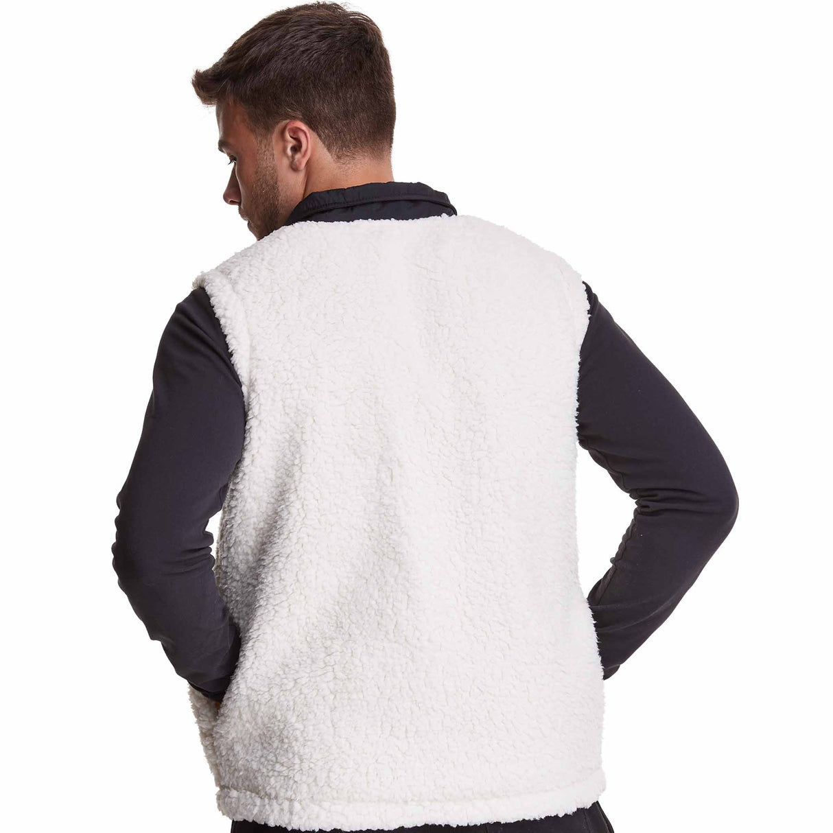 Champion Champion veste Reversible Cozy High Pile Vest pour homme