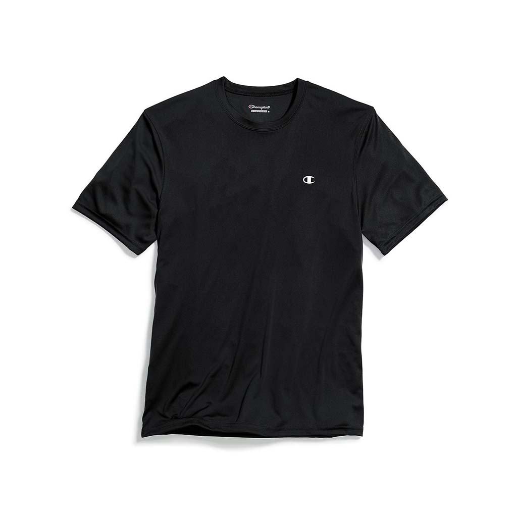 Champion Double Dry men s short sleeve logo t shirt Soccer Sport