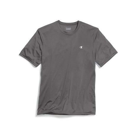 Champion Double-Dry t-shirt manches courtes stone gray avec logo brodé pour homme