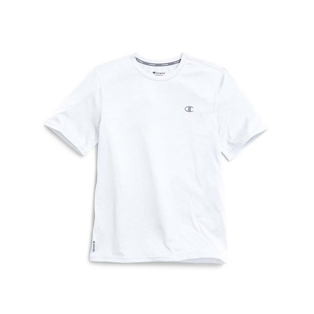 Champion Double-Dry T-shirt sport manches courtes blanc pour homme