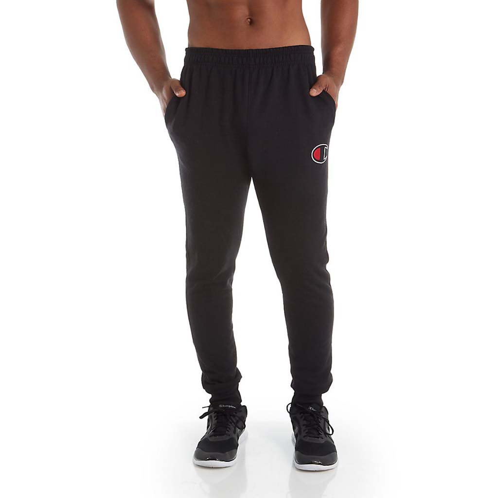 Champion Powerblend Jogger pantalon en molleton noir pour homme