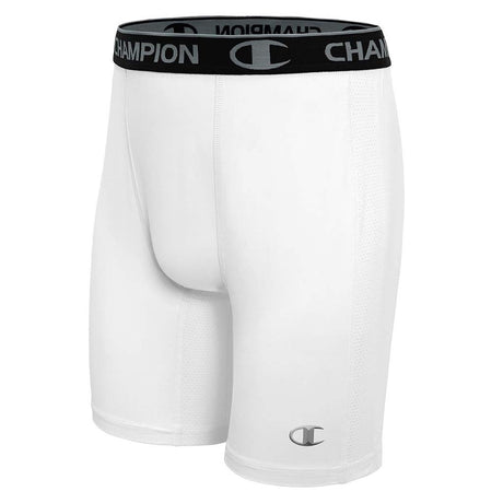 Champion Power Flex baselayer short de compression blanc sport pour homme