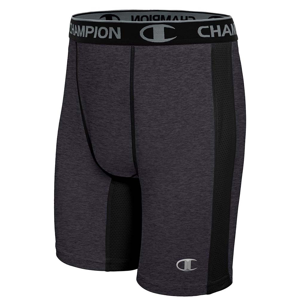 Champion Power Flex baselayer short de compression slate gray sport pour homme