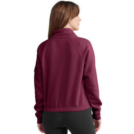 Champion chandail Champion Campus Eco Fleece Mini Zip Mock pour femme
