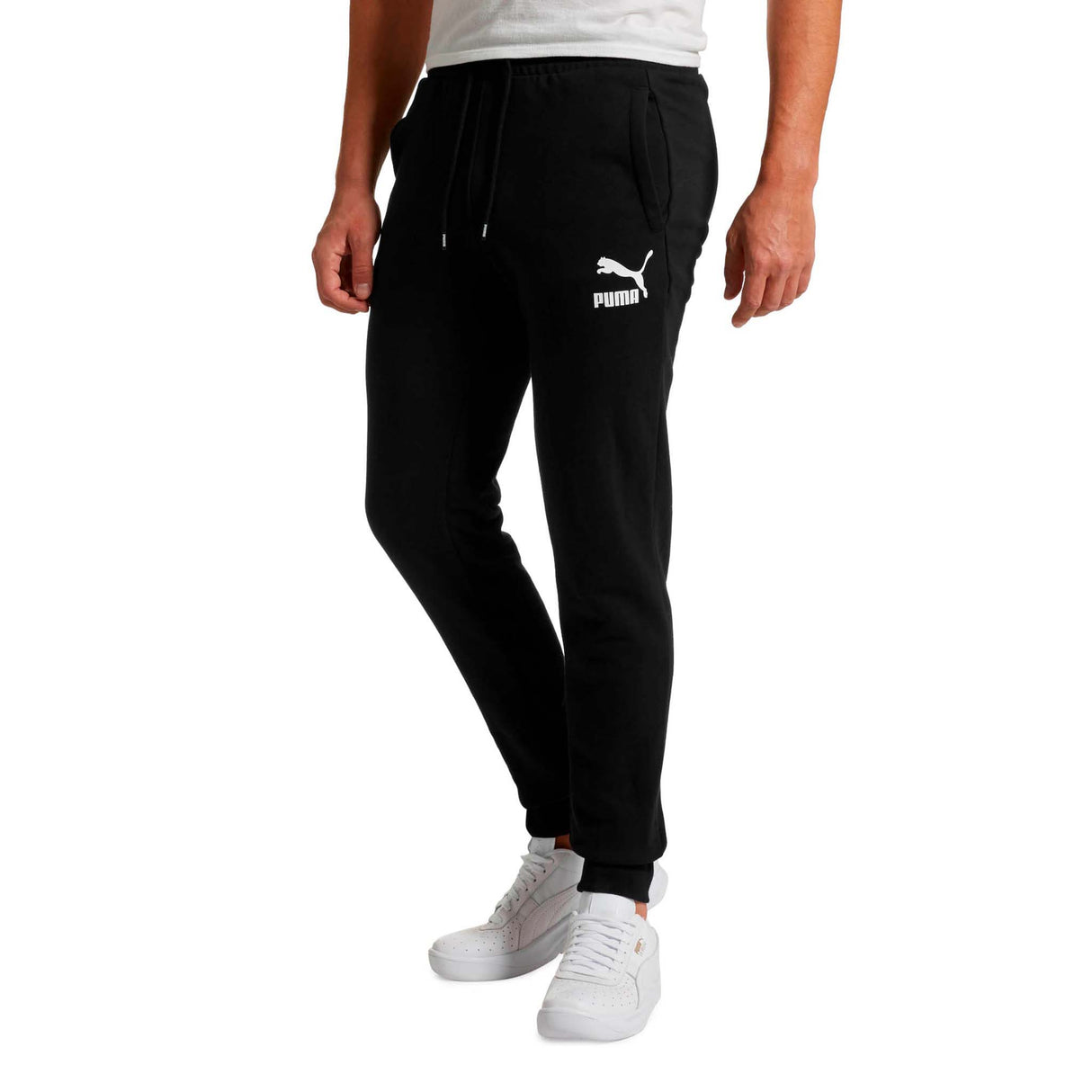 Pantalon molletonné Puma Classics Sweat noir pour homme