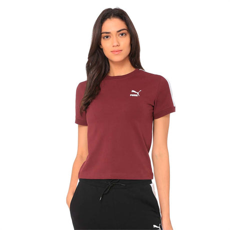 Puma Classics Tight T7 T-shirt pour femme figue