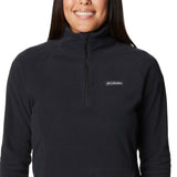 Columbia Ali Peak II chandail en laine polaire quart de zip noir femme details