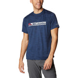 Columbia Alpine Chill Zero Graphic T-shirt Collegiate Navy homme