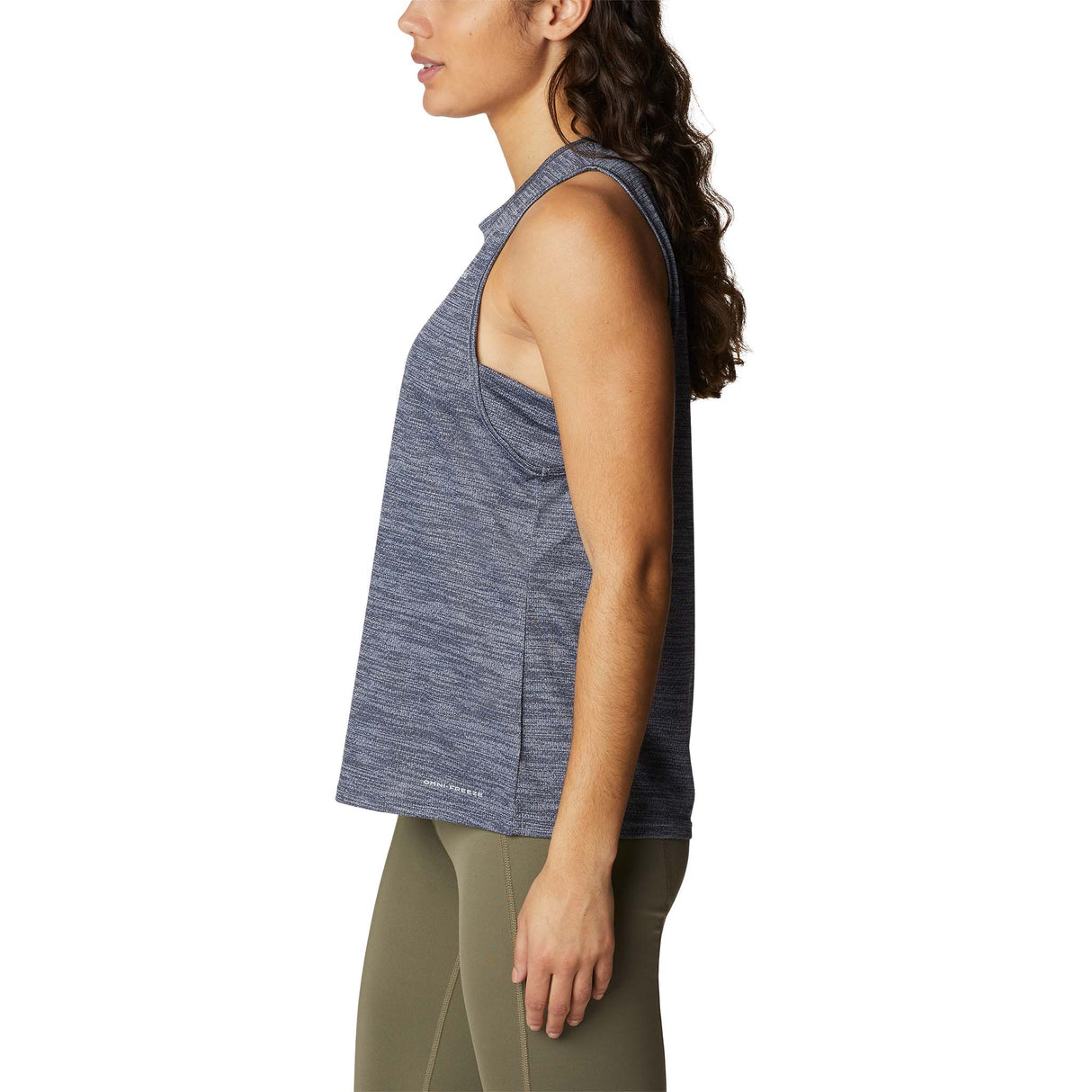 Columbia Alpine Chill Zero Tank camisole sport pour femme nocturnal heather lateral