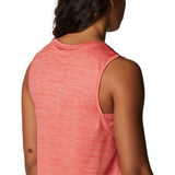 Columbia Alpine Chill Zero Tank camisole sport red hibiscus femme dos