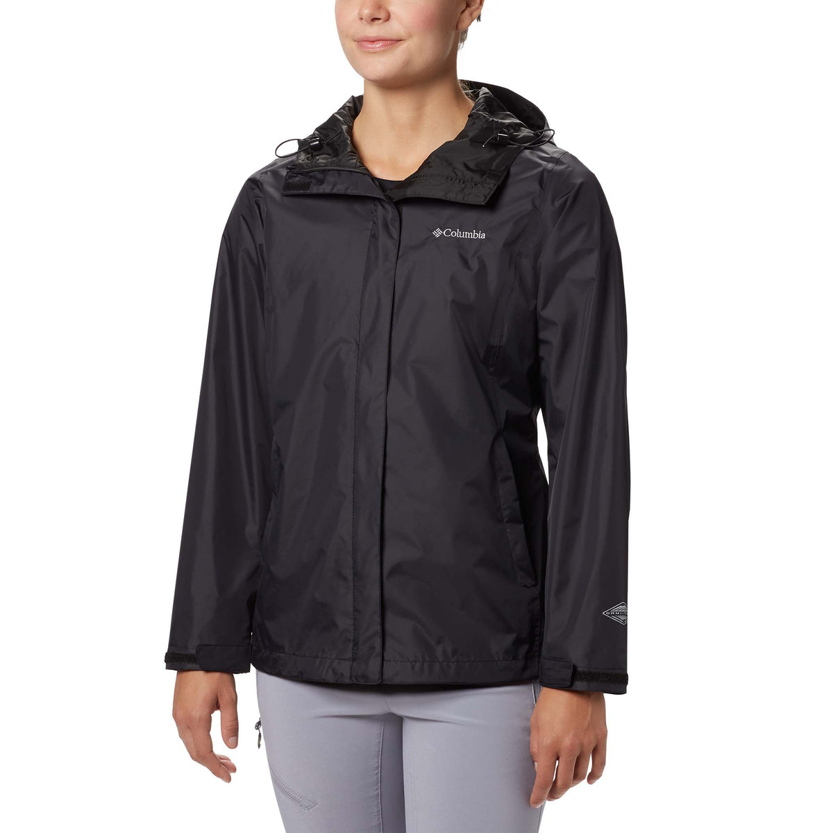 Columbia Arcadia II manteau de pluie sport noir pour femme live