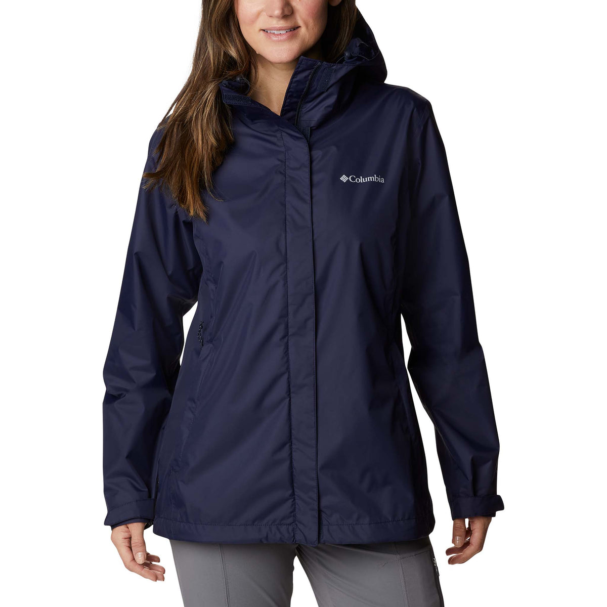 Columbia Arcadia II manteau de pluie sport dark nocturnal pour femme face