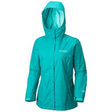 Columbia Arcadia II rain jacket women geyser 2