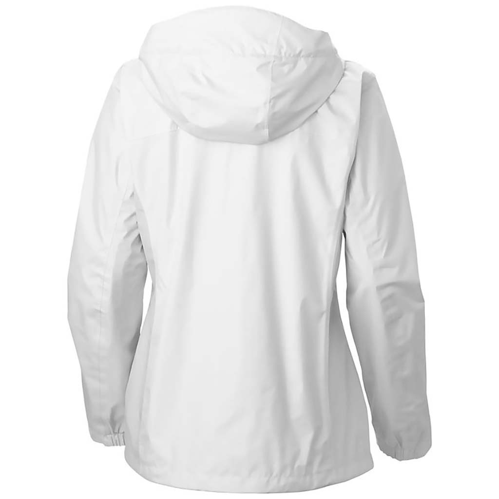 Columbia Arcadia II rain jacket women white rv