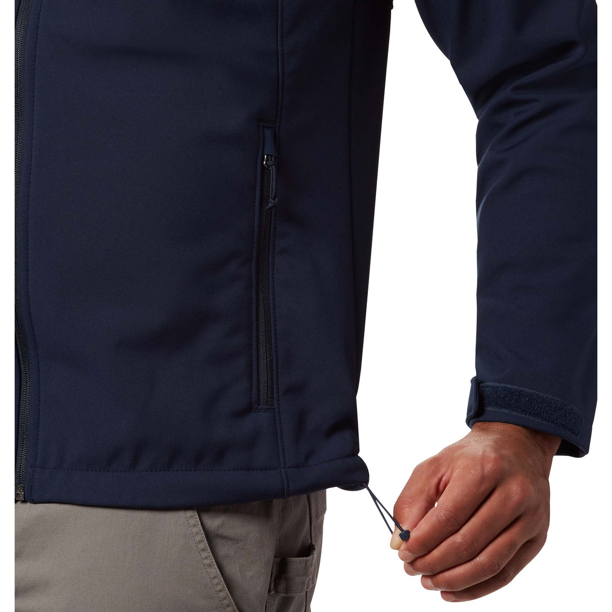 Columbia Ascender coquille souple à capuche marine pour homme taille