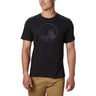 Columbia Bluff Mesa t-shirt noir manches courtes pour homme live