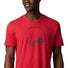 Columbia Bluff Mesa t-shirt rouge manches courtes pour homme