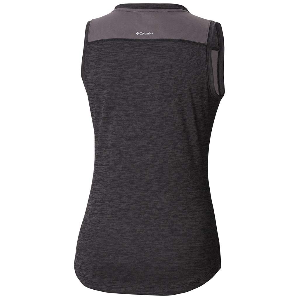 Columbia Bryce Peak women running tank black rv