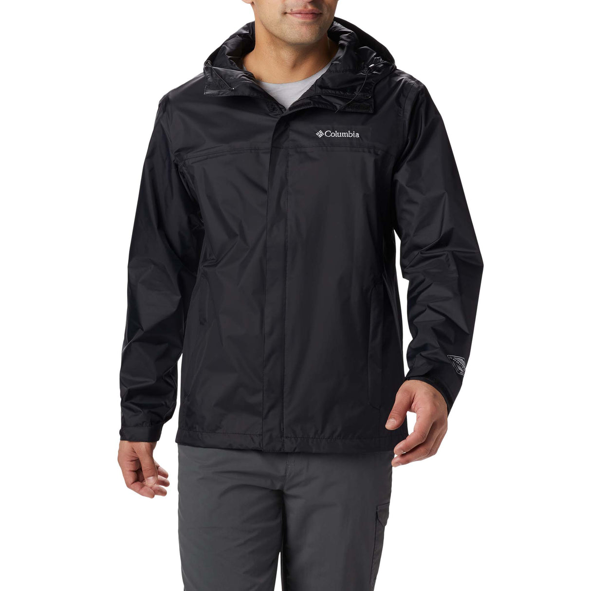 Columbia Watertight II manteau de pluie pour homme noir face