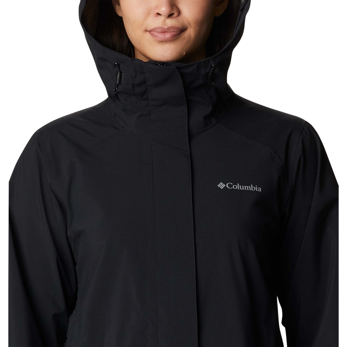 Columbia Earth Explorer Shell manteau coquille noir femme capuchon