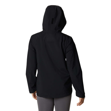 Columbia Earth Explorer Shell manteau coquille noir femme dos