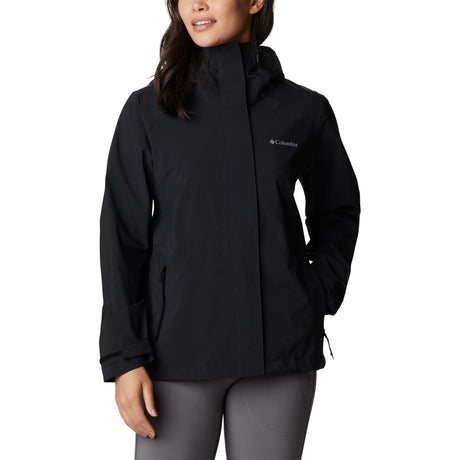 Columbia Earth Explorer Shell manteau coquille noir femmeColumbia Earth Explorer Shell manteau coquille noir femme face