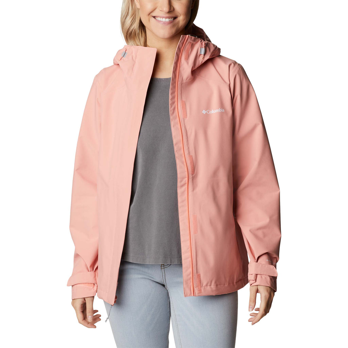 Columbia Earth Explorer Shell manteau coquille coral reef femme ouvert
