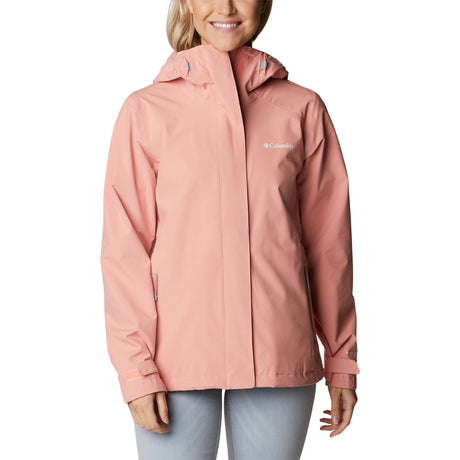 Columbia Earth Explorer Shell manteau coquille coral reef femme face