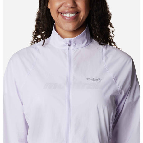 Columbia Endless Trail Wind Shell manteau coupe-vent femme - Purple Tint