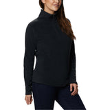 Columbia Glacial IV demi-zip chandail laine polaire noir pour femme live