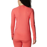 Columbia Midweight Stretch haut a manches longues sport femme blush pink dos
