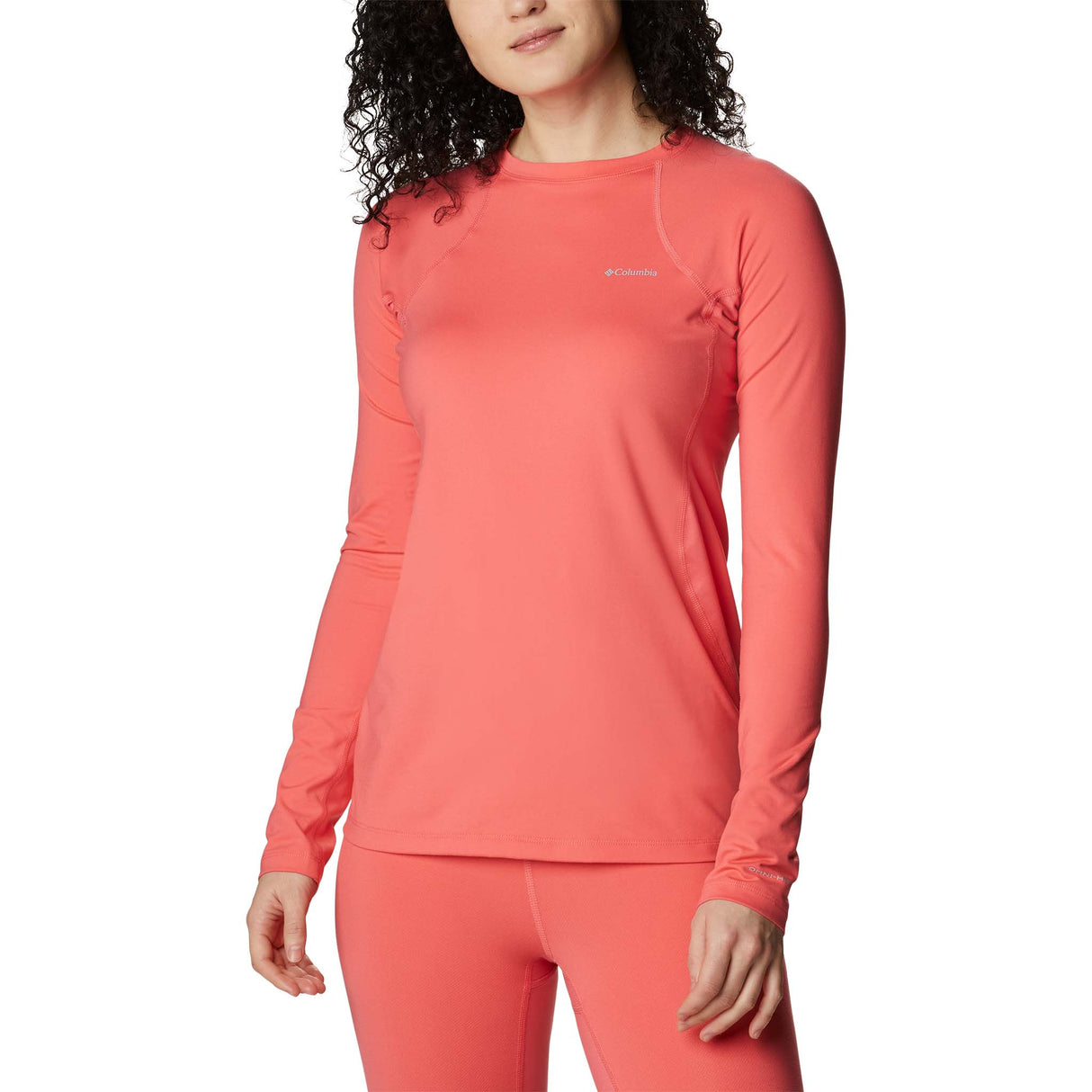 Columbia Midweight Stretch haut a manches longues sport femme blush pink face