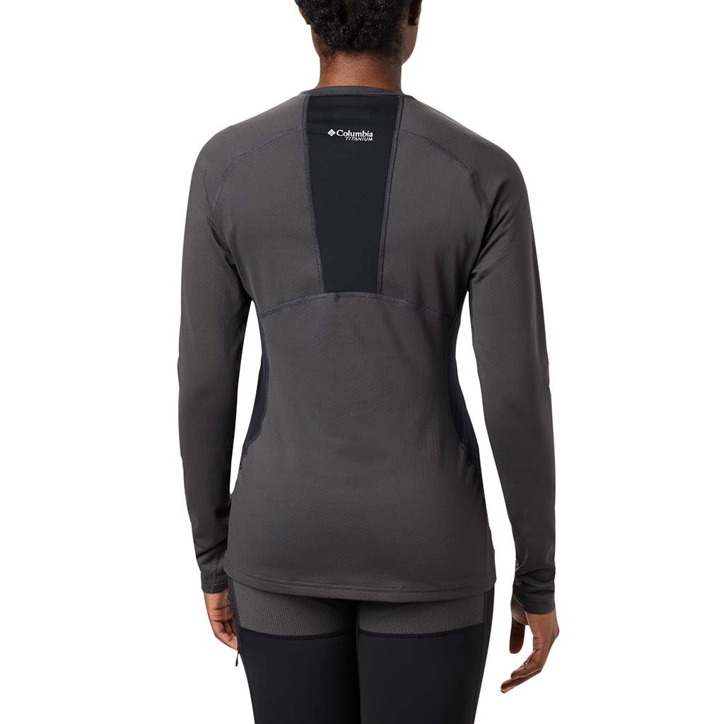 Columbia Omni-Heat 3D Knit Crew Top haut a manches longues sport pour femme lv2