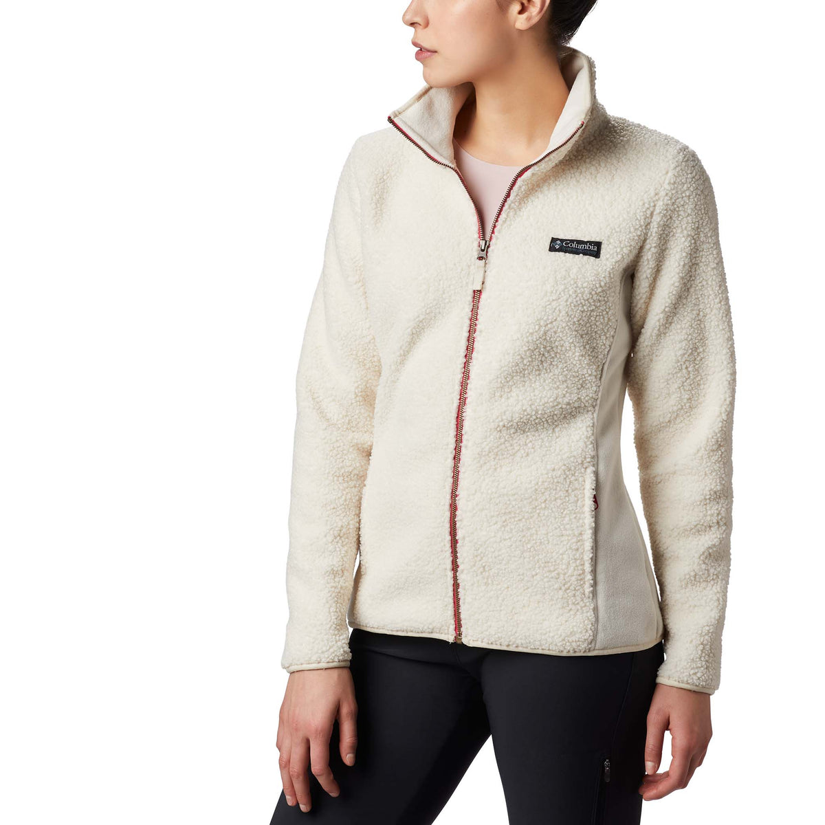 Columbia Panorama Full-Zip chandail laine polaire blanc pour femme live