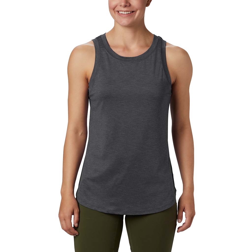 Columbia Place to Place tank top black heather