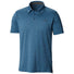 Columbia Tech Trail Polo sport manches courtes pour homme petrol blue