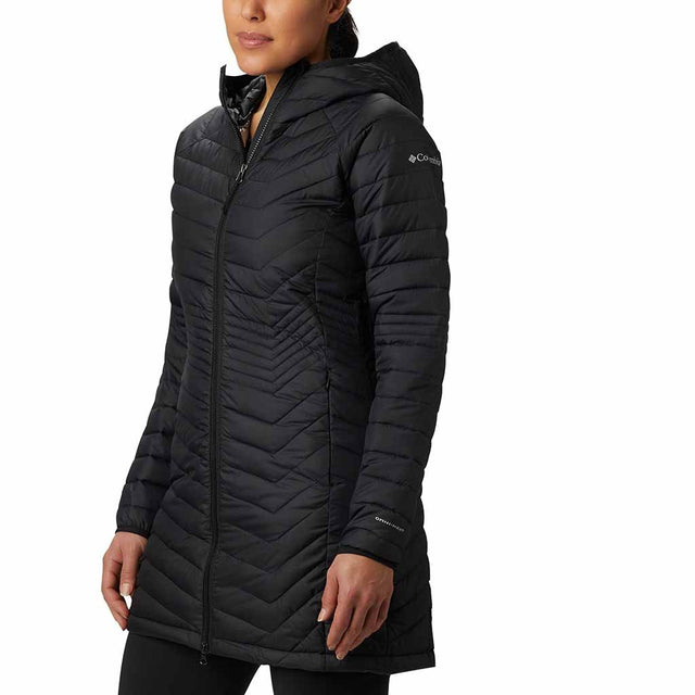 Columbia Powder Lite Mid manteau doudoune mi-long sport pour femme lv