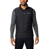 Veste sport sans manches Columbia Powder Lite noir pour homme face