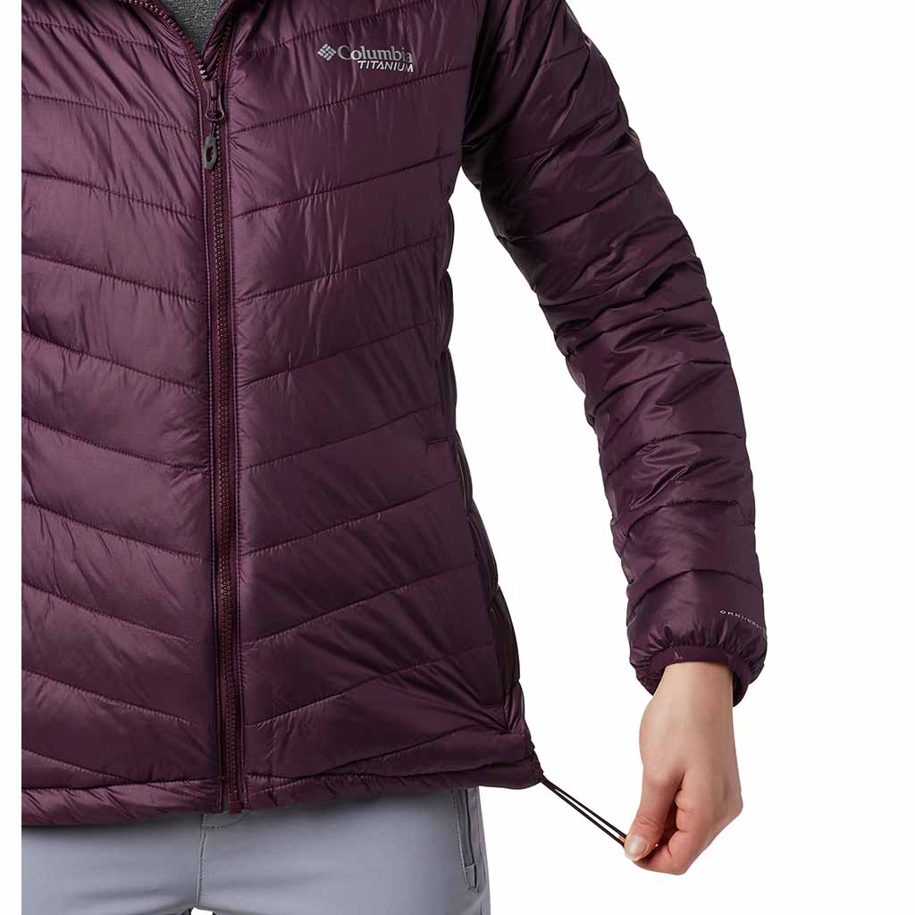 Columbia Snow Country manteau d'hiver sport pour femme black cherry lv cu