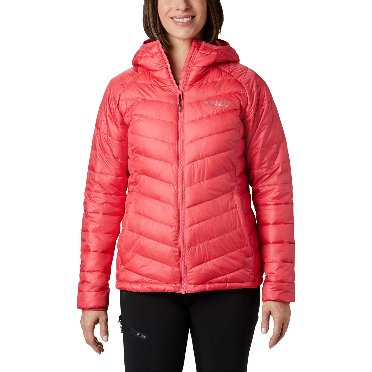 Columbia Snow Country manteau d'hiver sport pour femme rouge geranium