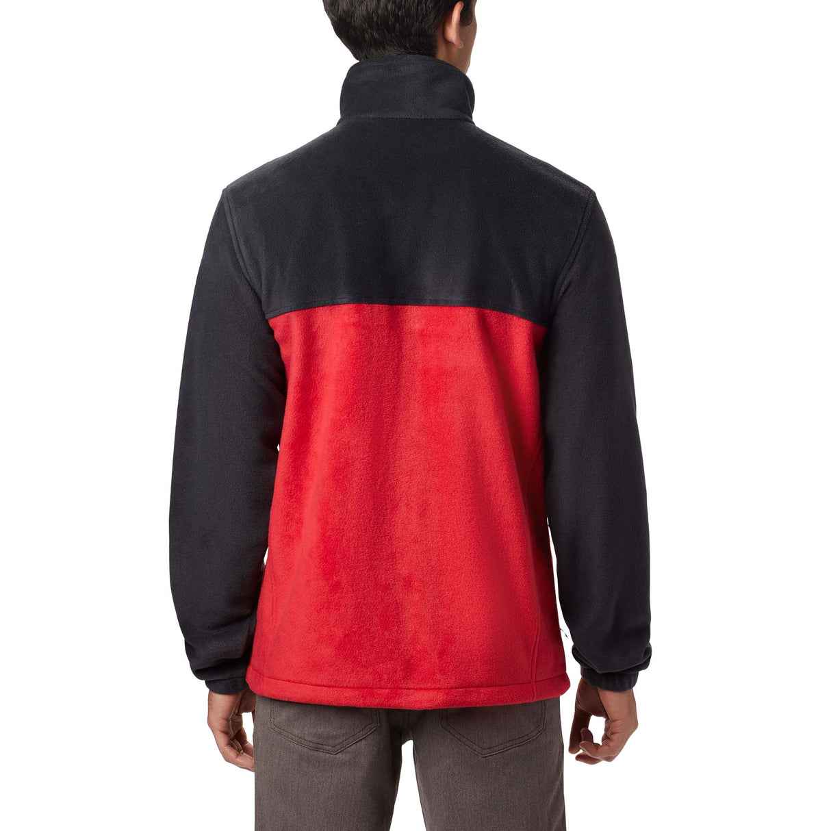 Columbia Steens Mountain full zip 2.0 veste laine polaire rouge noir homme dos