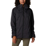 Columbia Sunrise Ridge manteau de pluie coquille noir pour femme