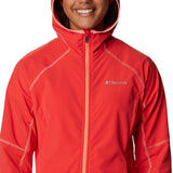 Columbia Sweet As Softshell femme Red hibiscus zippé