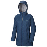 Columbia Switchback long jacket women petrol blue 2