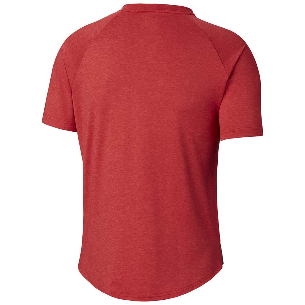 Columbia Tech Trail II t-shirt col rond manches courtes pour homme mountain red rv
